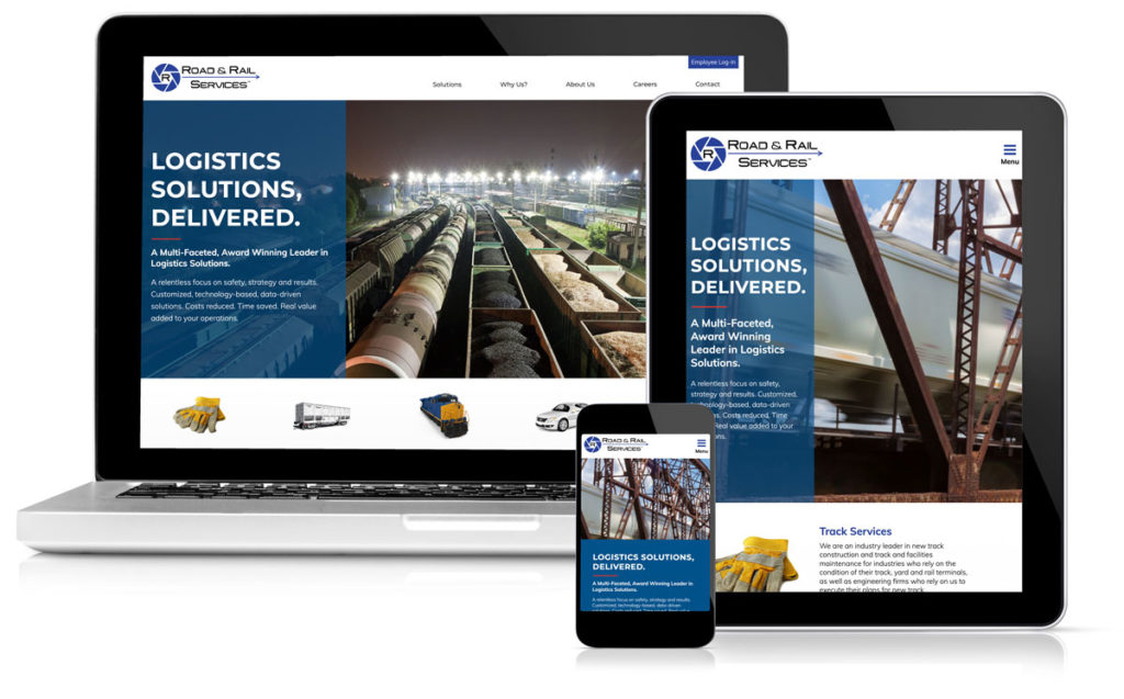 Idealogy Road & Rail Website