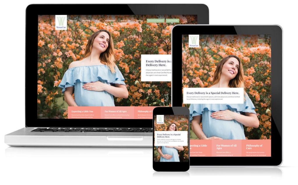 Idealogy WomanCare Website